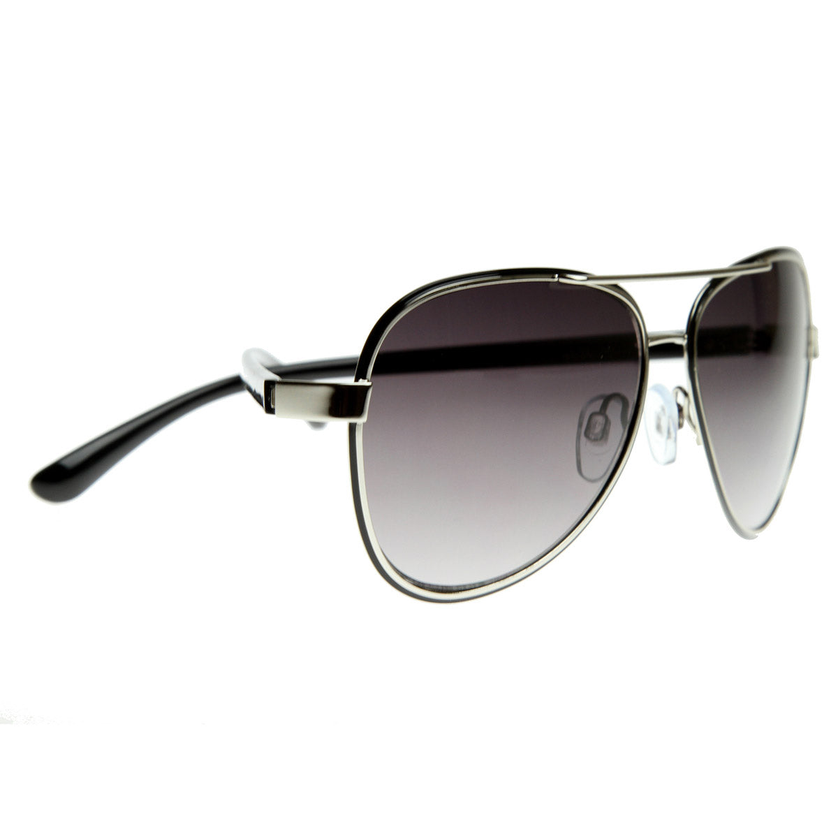 Black-Silver/Smoke
