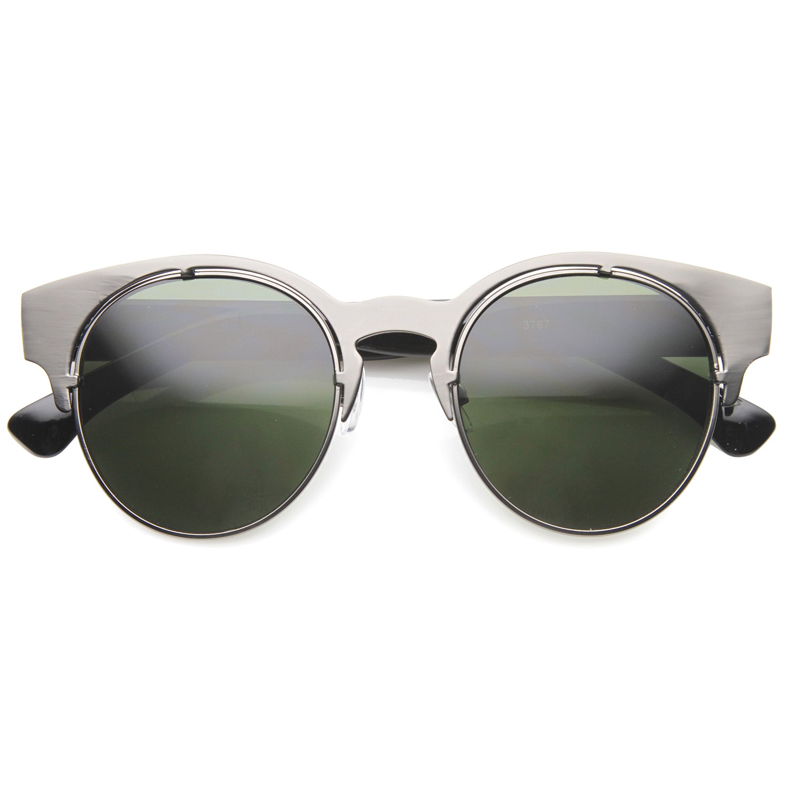 Gunmetal-Black / Green