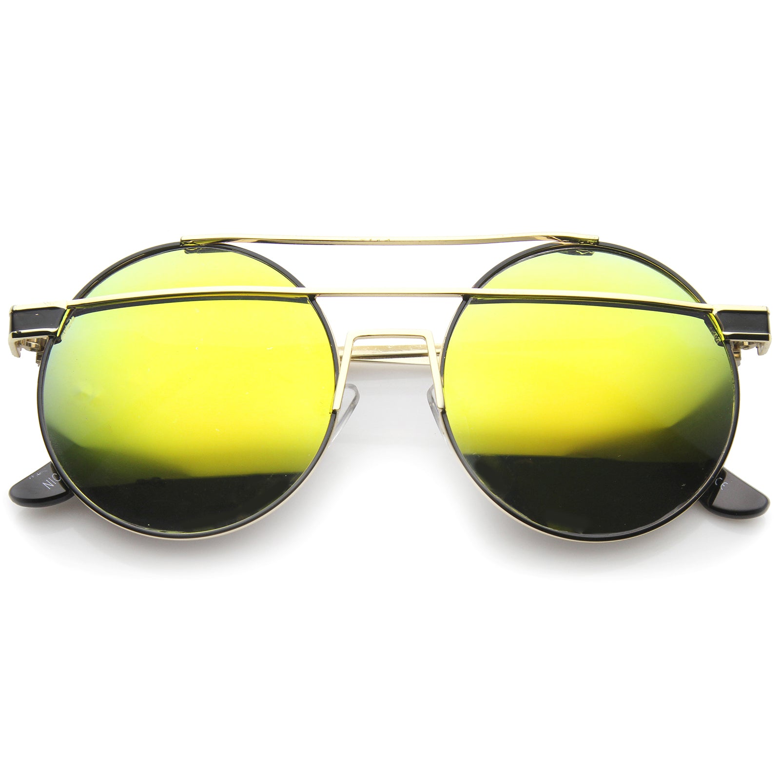 Gold-Black / Yellow Mirror