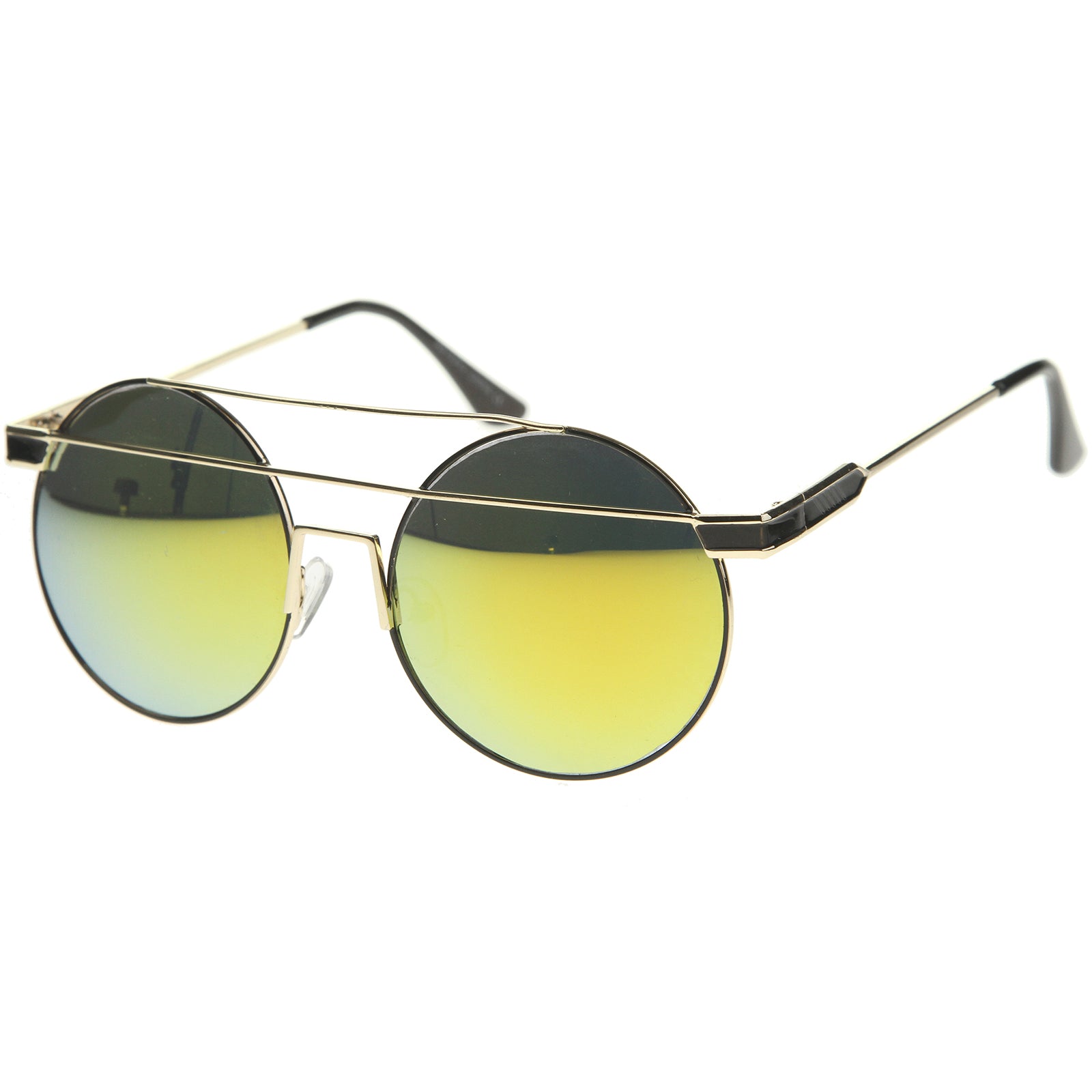 Gold-Black / Yellow Mirror