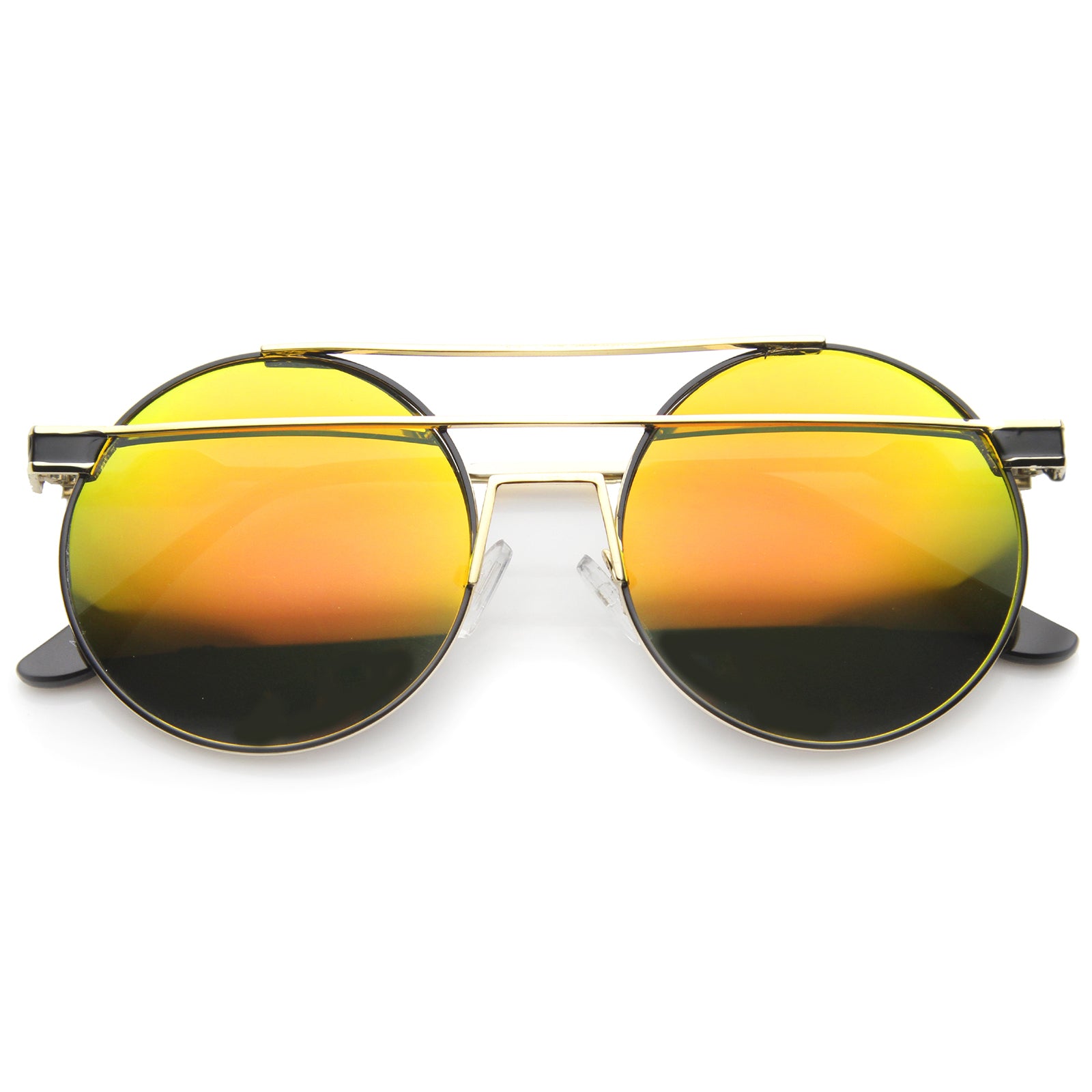 Gold-Black / Orange Mirror