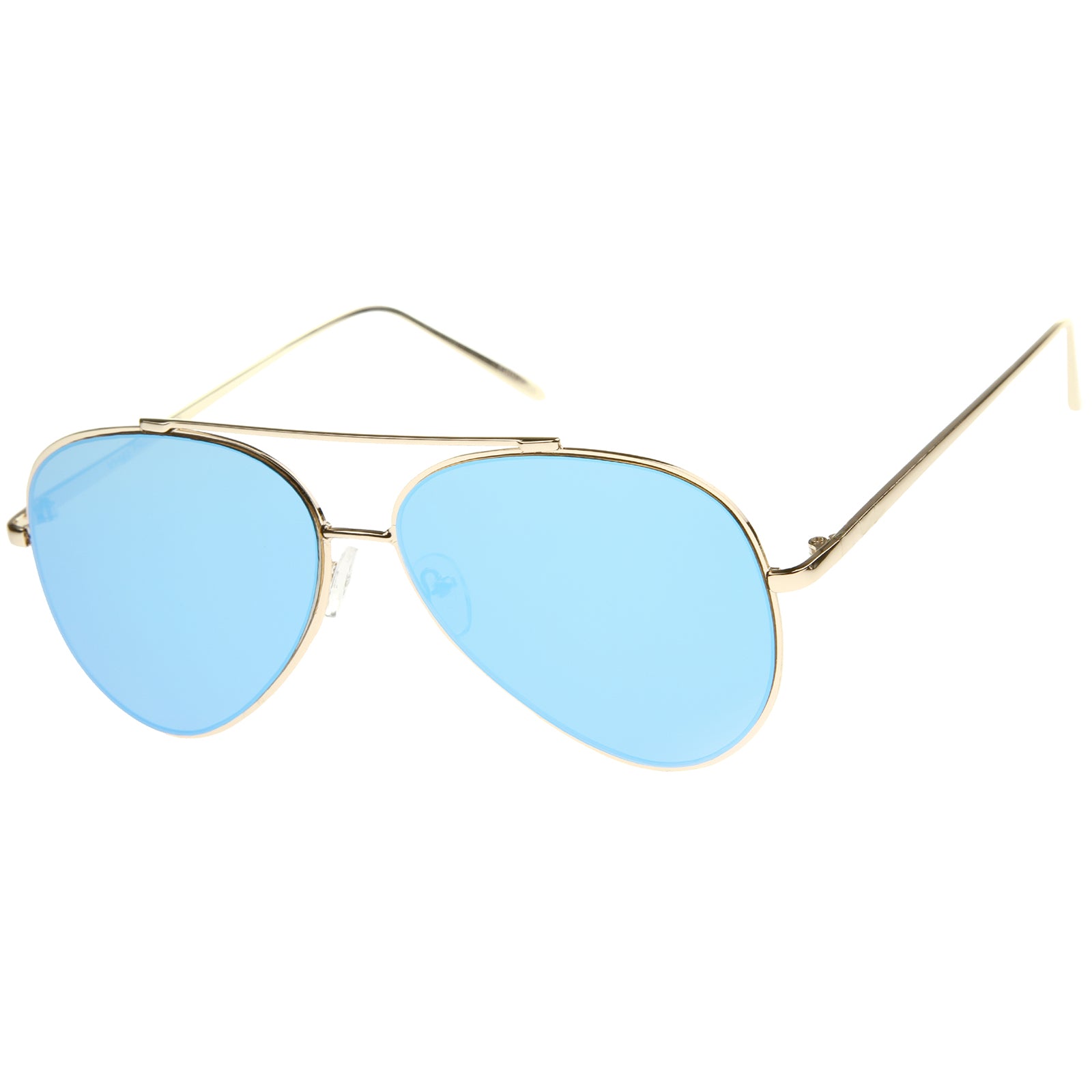 Gold / Blue Mirror