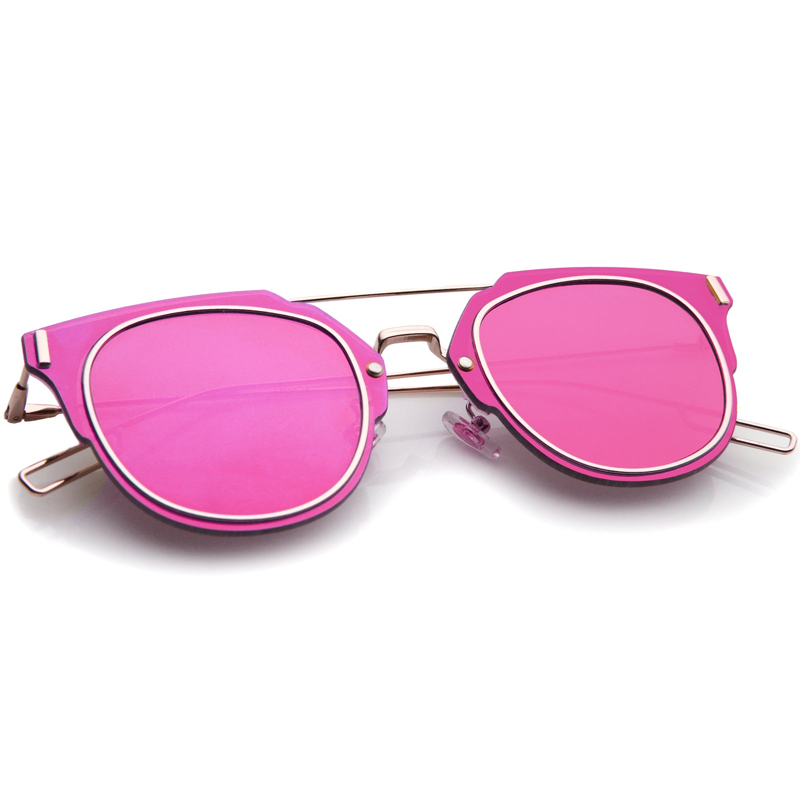 Gold / Pink Mirror