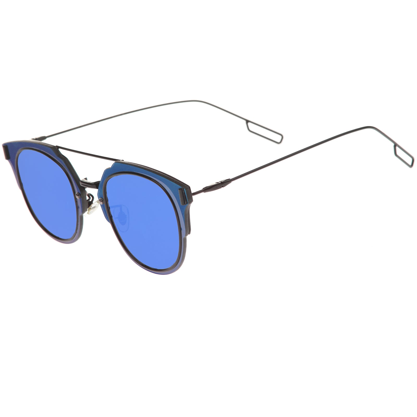 Black / Blue Mirror