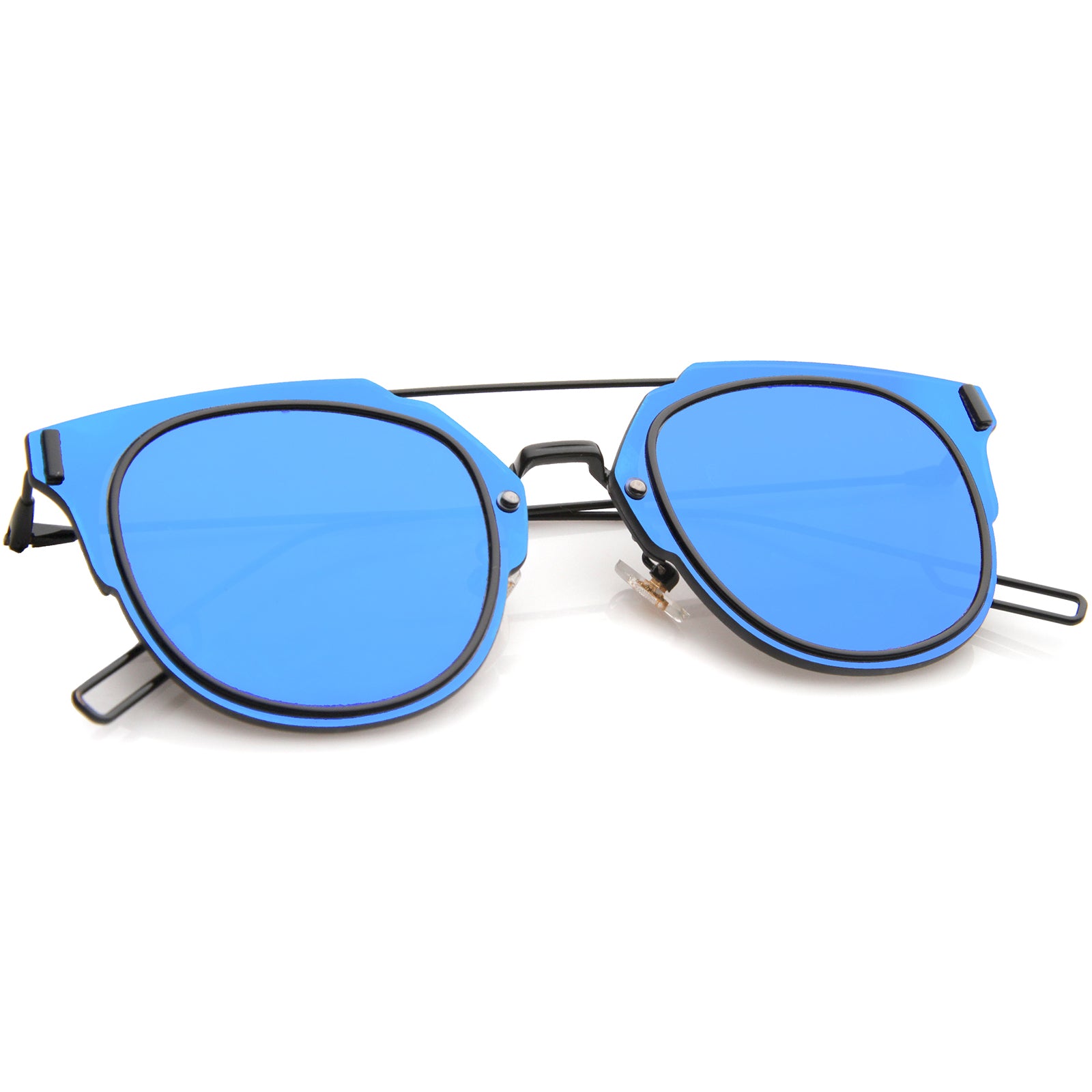 Black / Blue Mirror