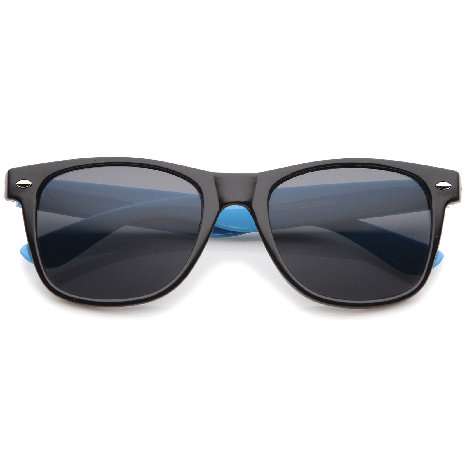 Shiny Black-Blue / Smoke