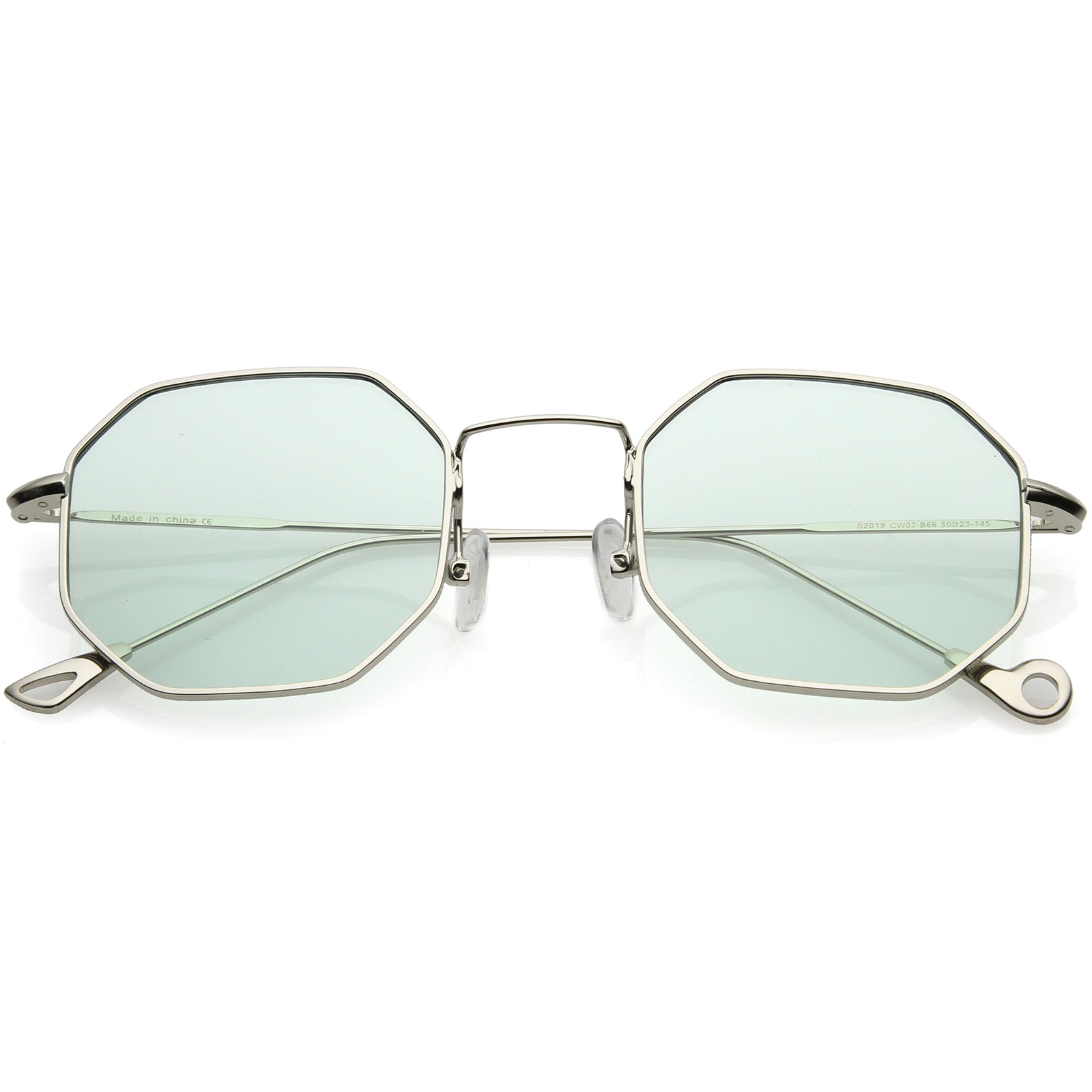 Silver / Green