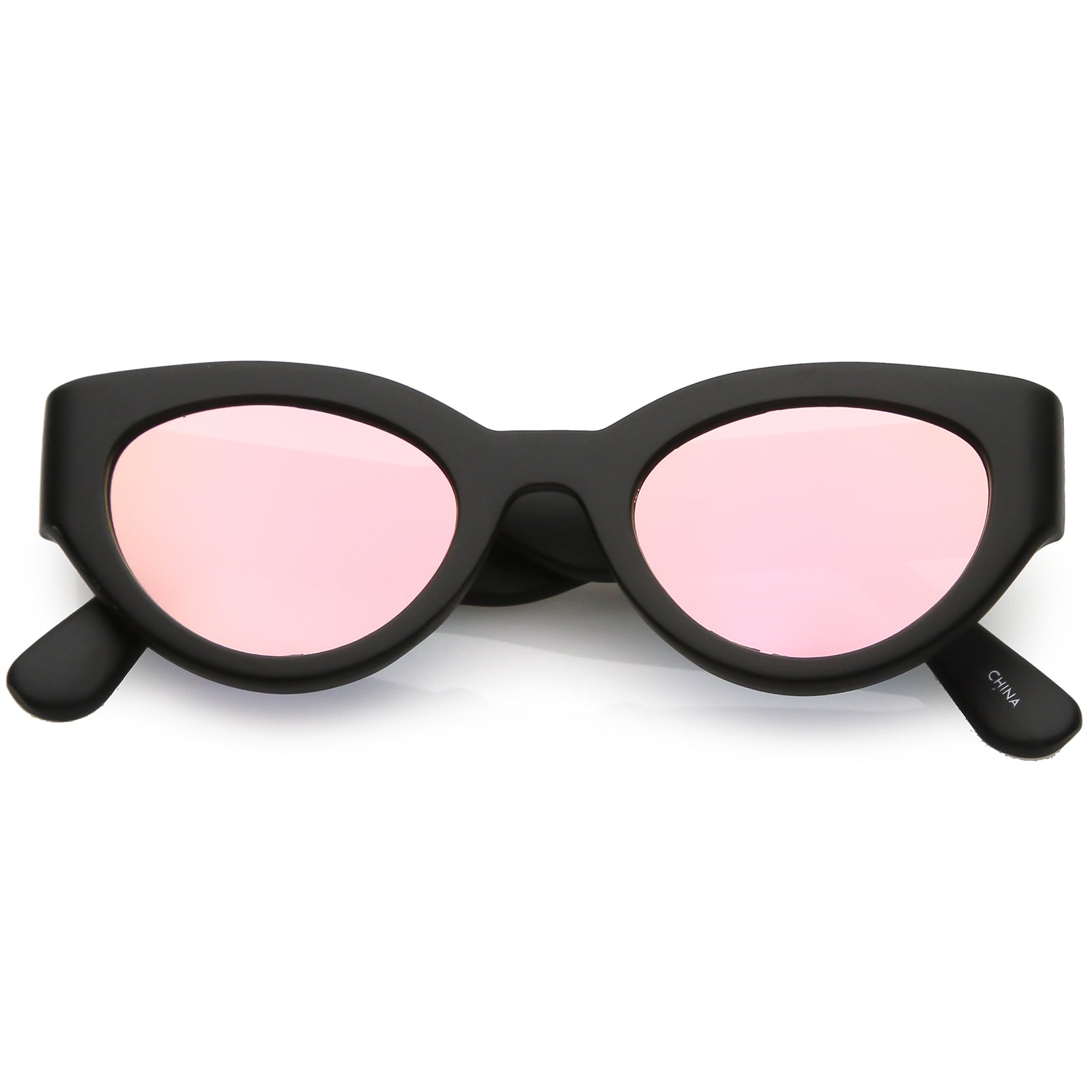 Matte Black / Pink Mirror