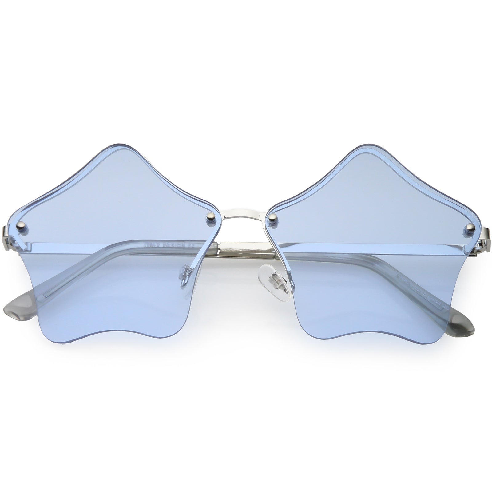 Silver / Blue