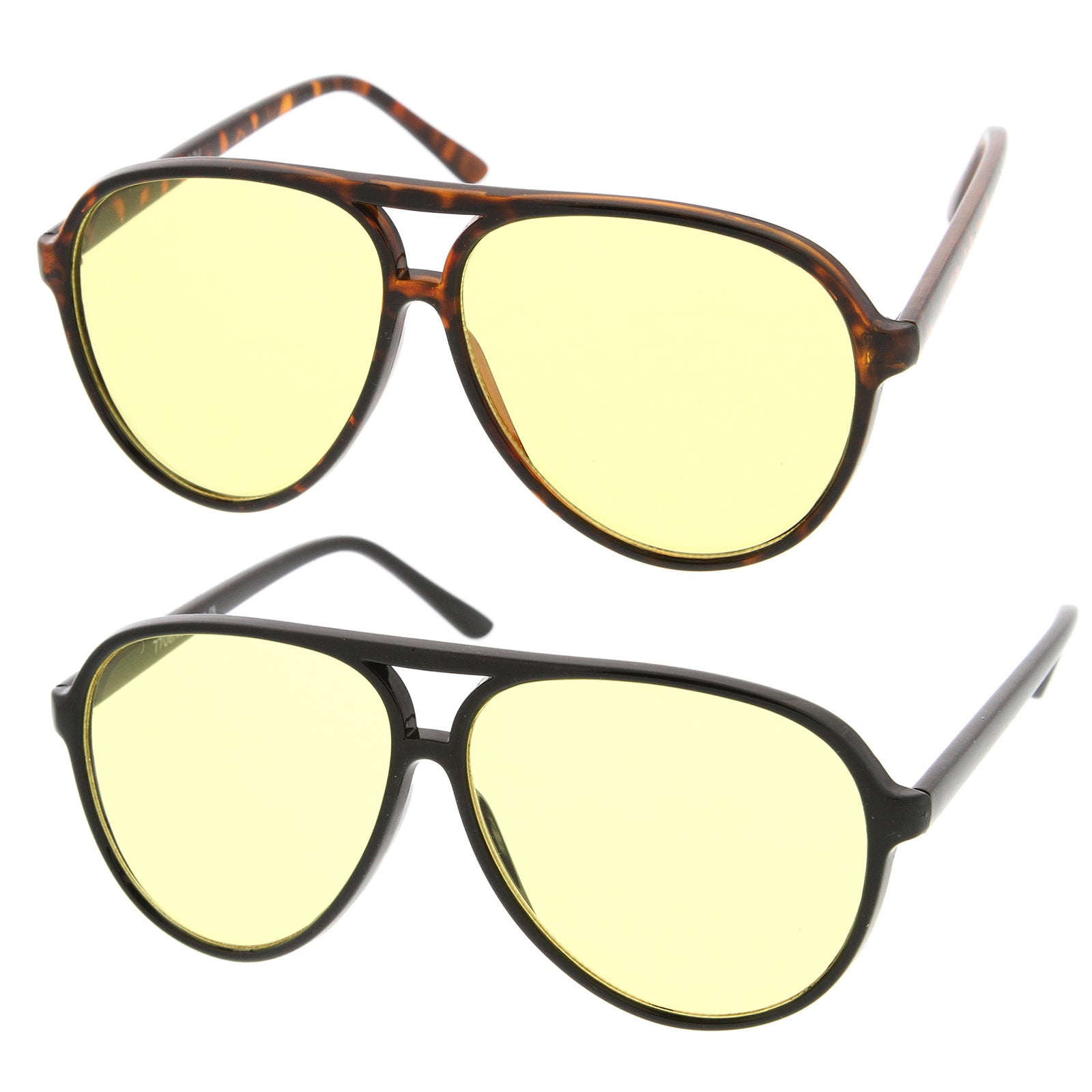 2-Pack | Black/Yellow & Tortoise/Yellow