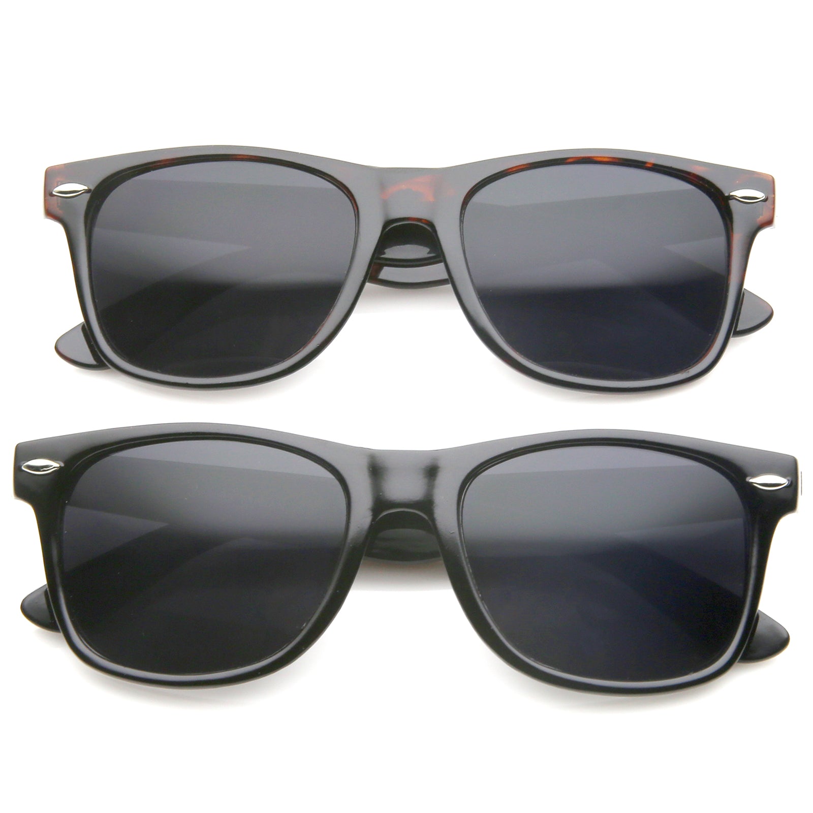 2-Pack | Shiny Black + Tortoise