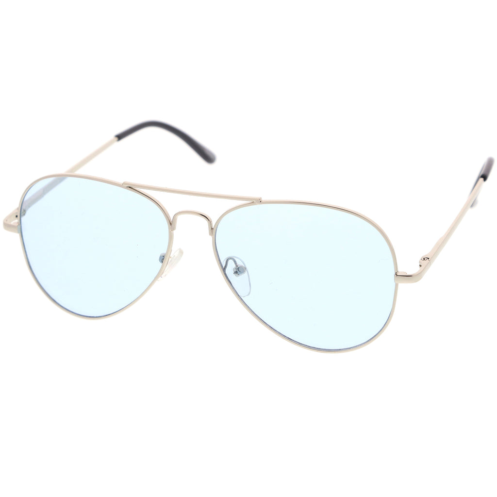 Silver / Light Blue