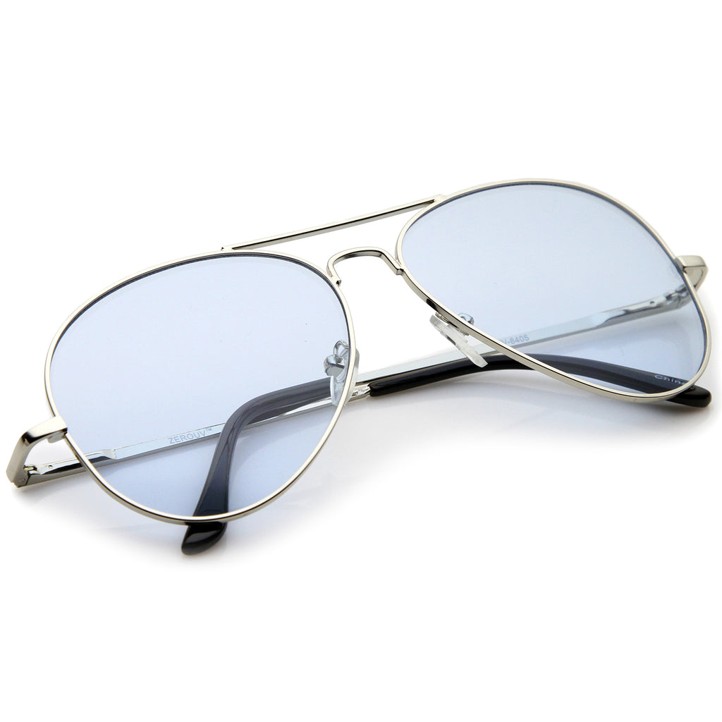 Silver / Light Blue