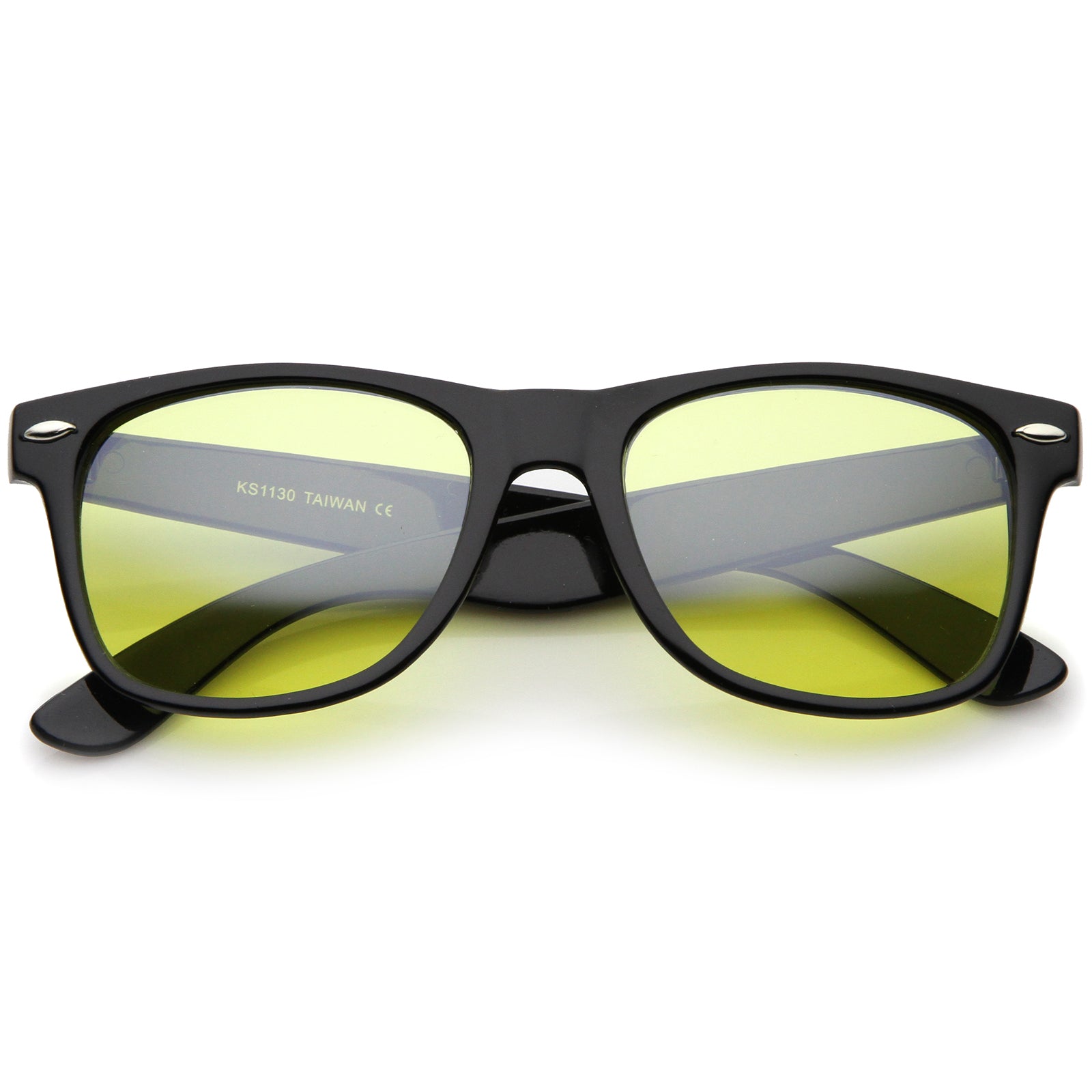 Square Tinted Full-Rim Sunglasses