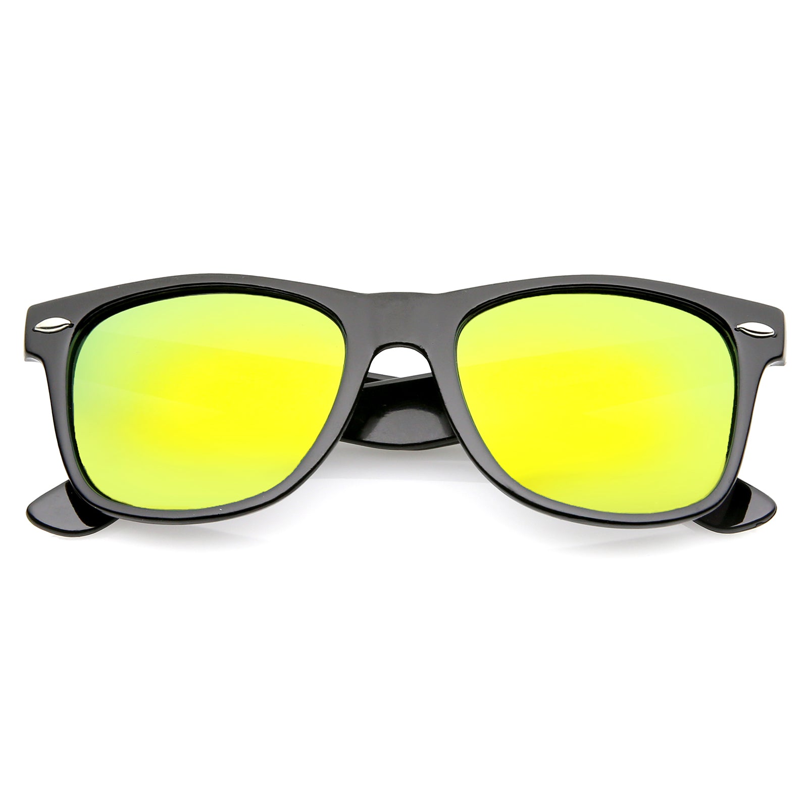 Action Sport Modern Frame Mirrored Lens Rectangle Sunglasses 59mm - sunglass .la