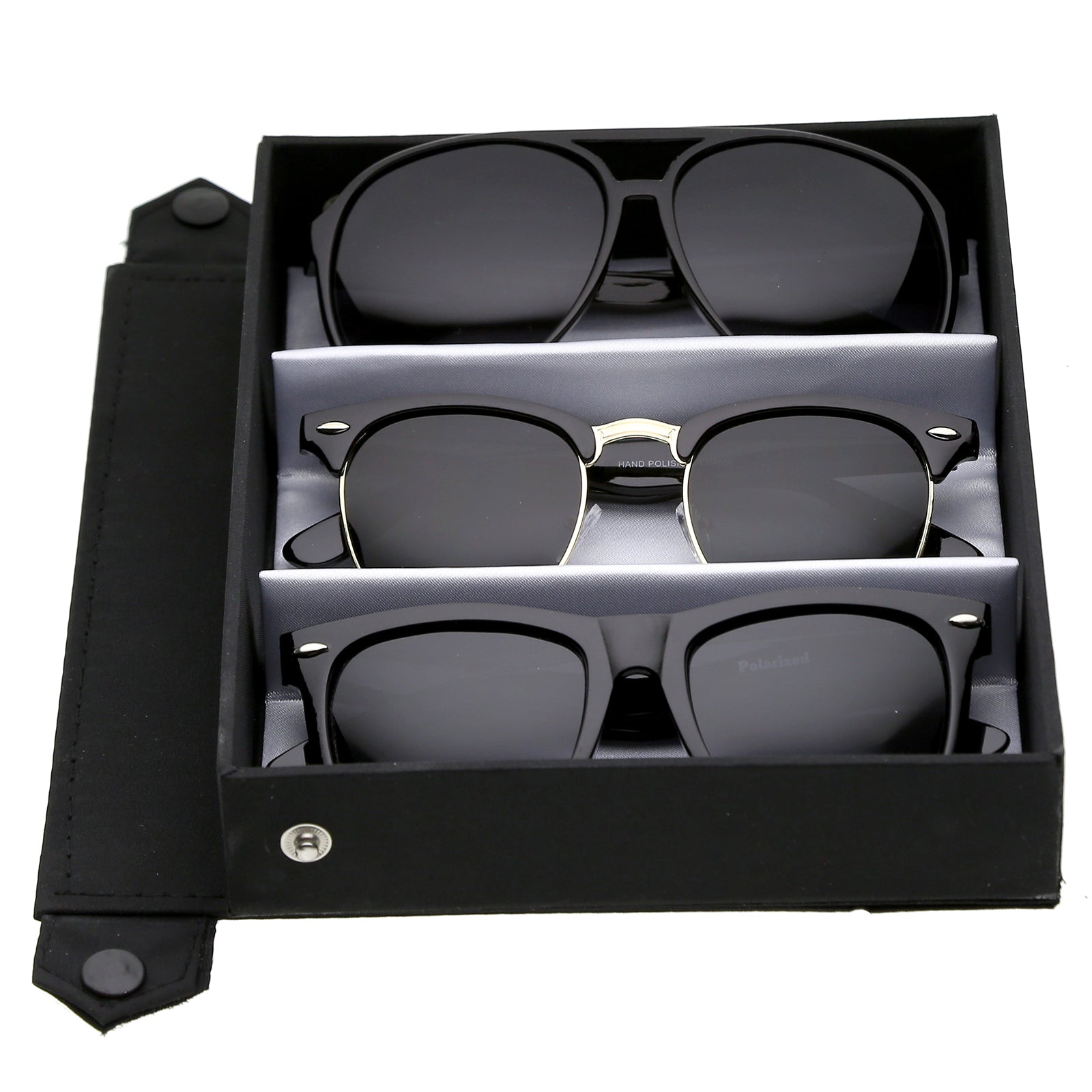 3-Pack Deluxe | Polarized Black Smoke Set