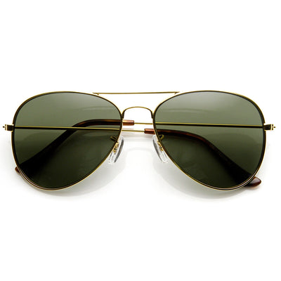 Original aviator-style gold-tone sunglasses