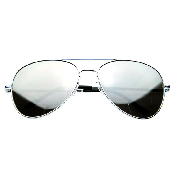 Sunglasses FULL MIRROR Metal Mirrored Aviator