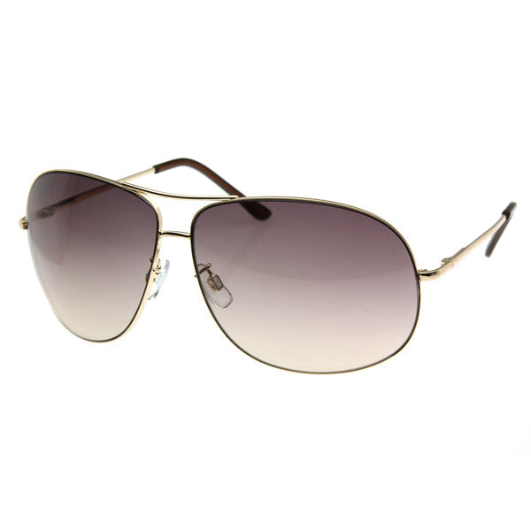 Fashion Aviators Metal Squared Aviator Sunglasses