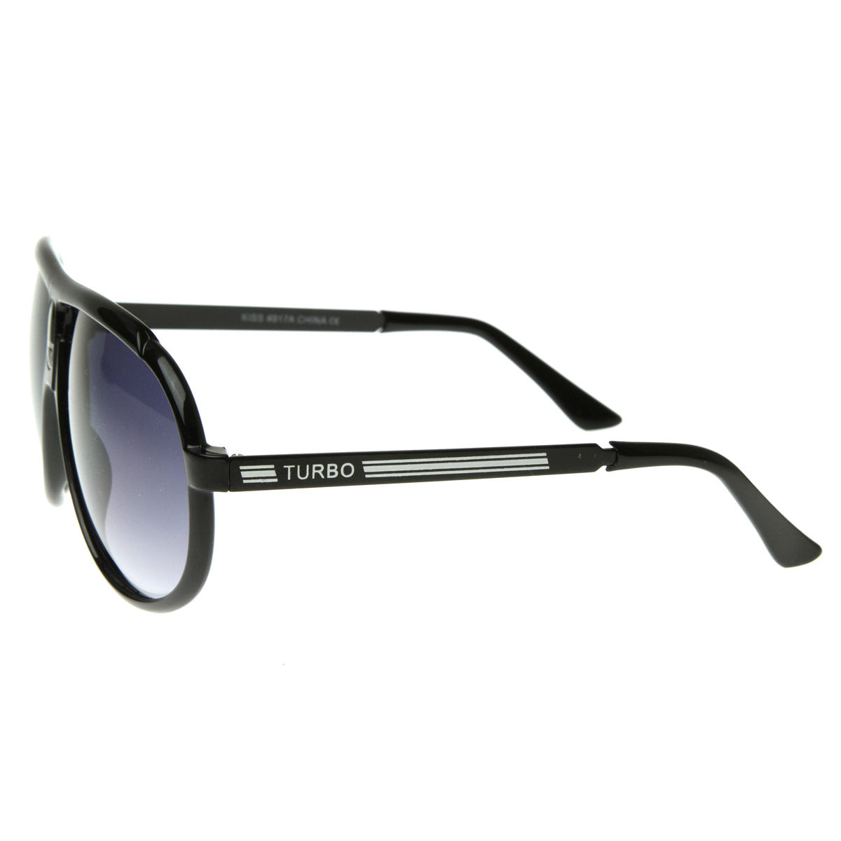 Large 80s Style Sport Retro Aviator Sunglasses