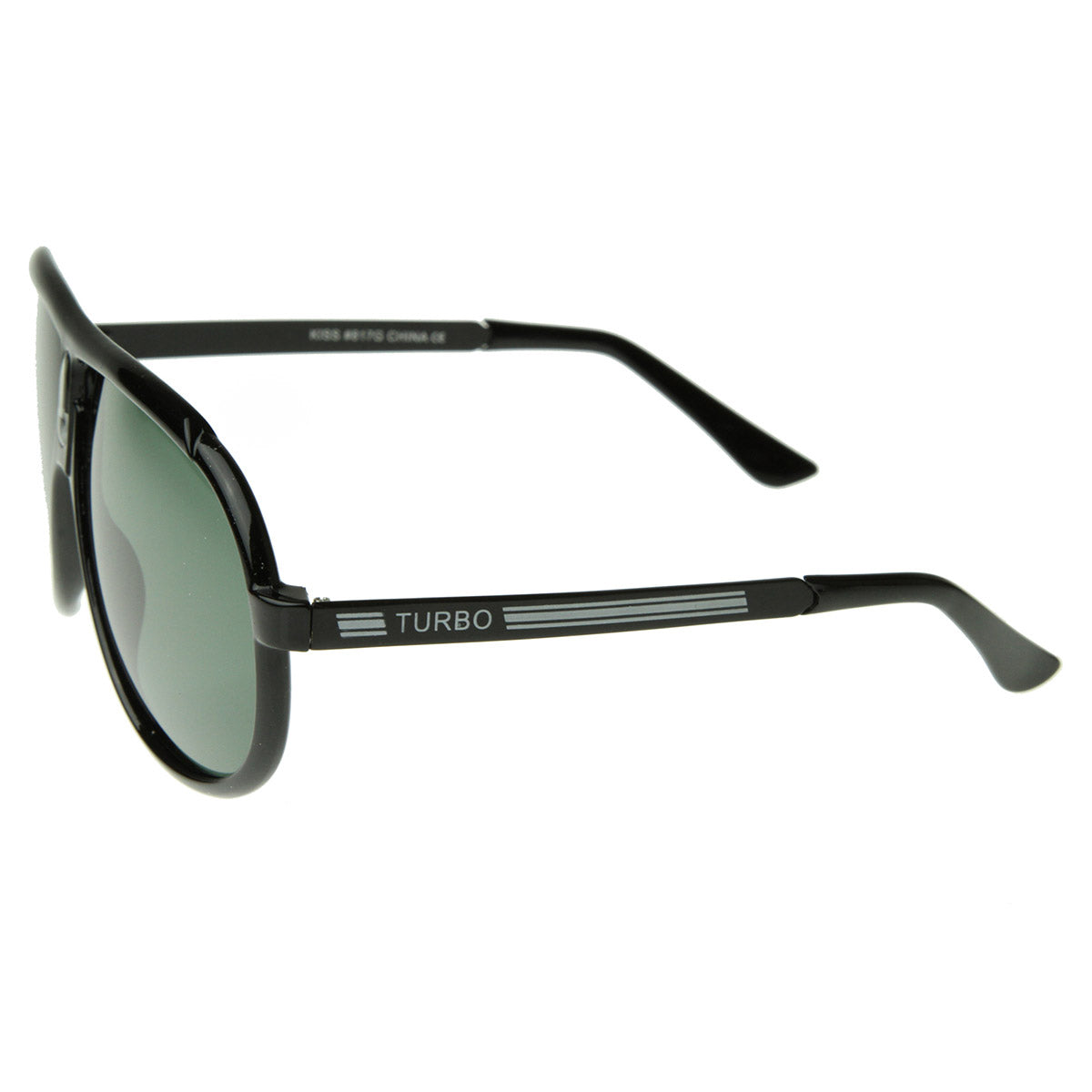 Large 80s Style Euro Sport Retro Aviator Sunglasses