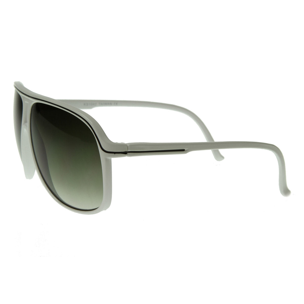 Large Retro Style Tear drop Shaped Aviator Sunglasses
