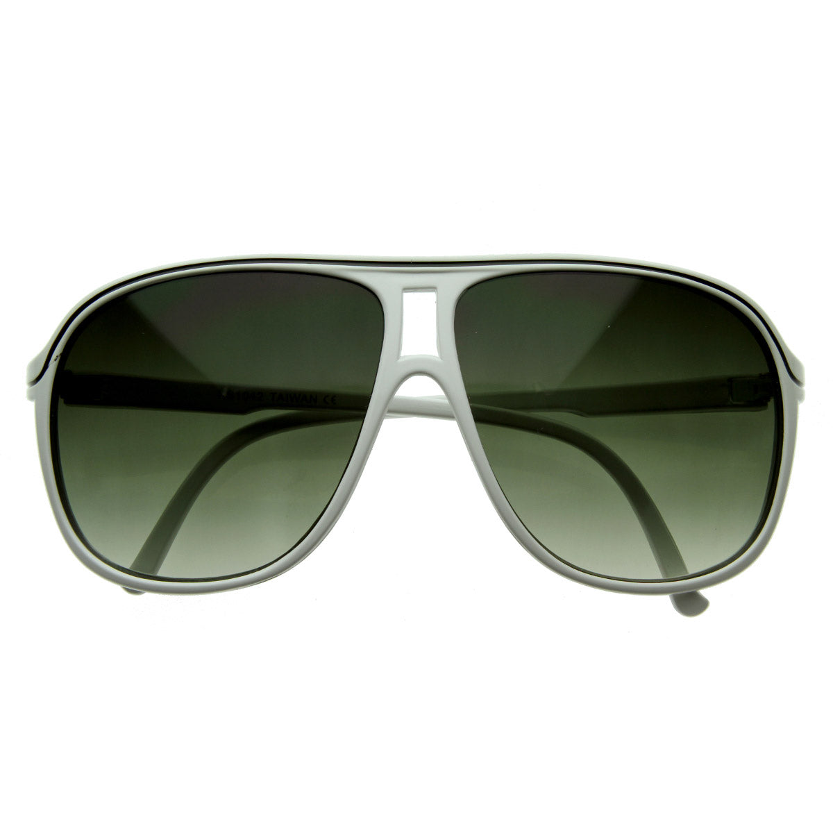 Large Retro Style Tear drop Shaped Aviator Sunglasses