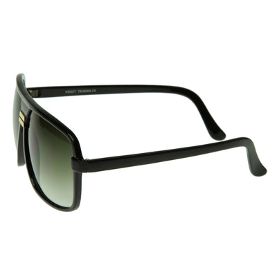 Classic Square Aviator Plastic Sunglasses Shades