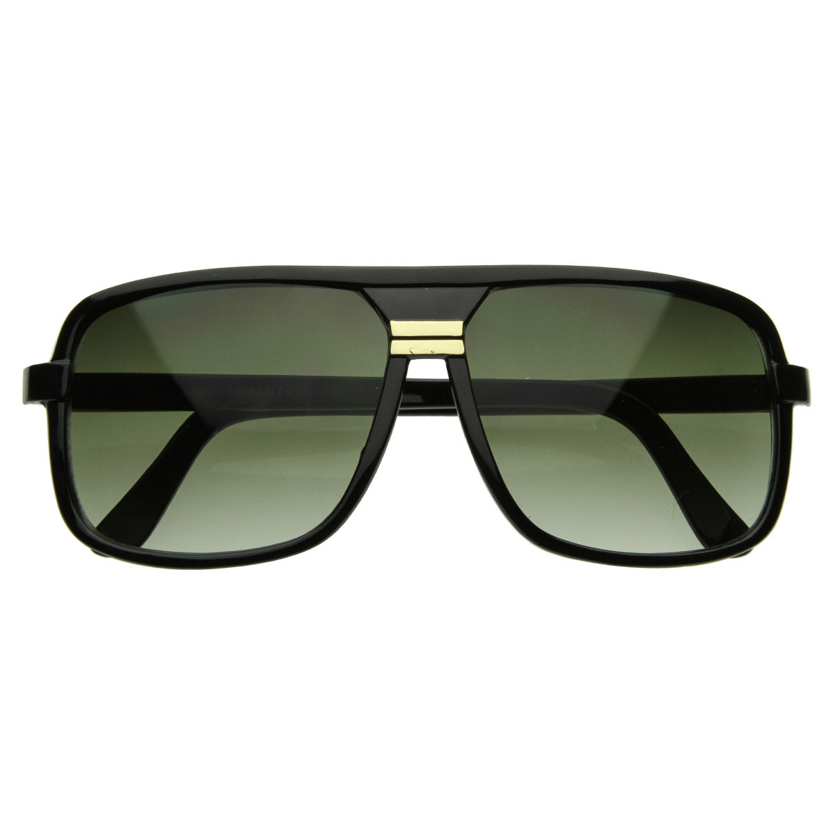 Classic Square Aviator Plastic Sunglasses Shades