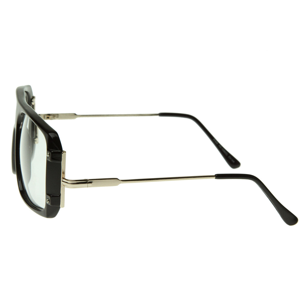 Vintage Inspired Square Clear Lens Glasses