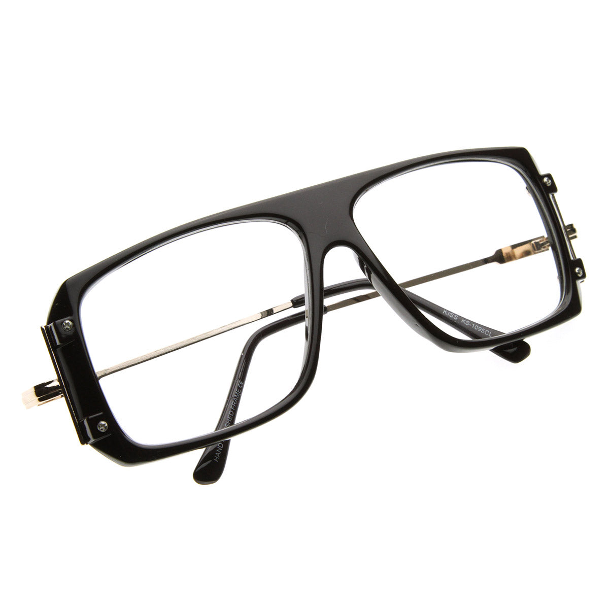 Vintage Inspired Square Clear Lens Glasses
