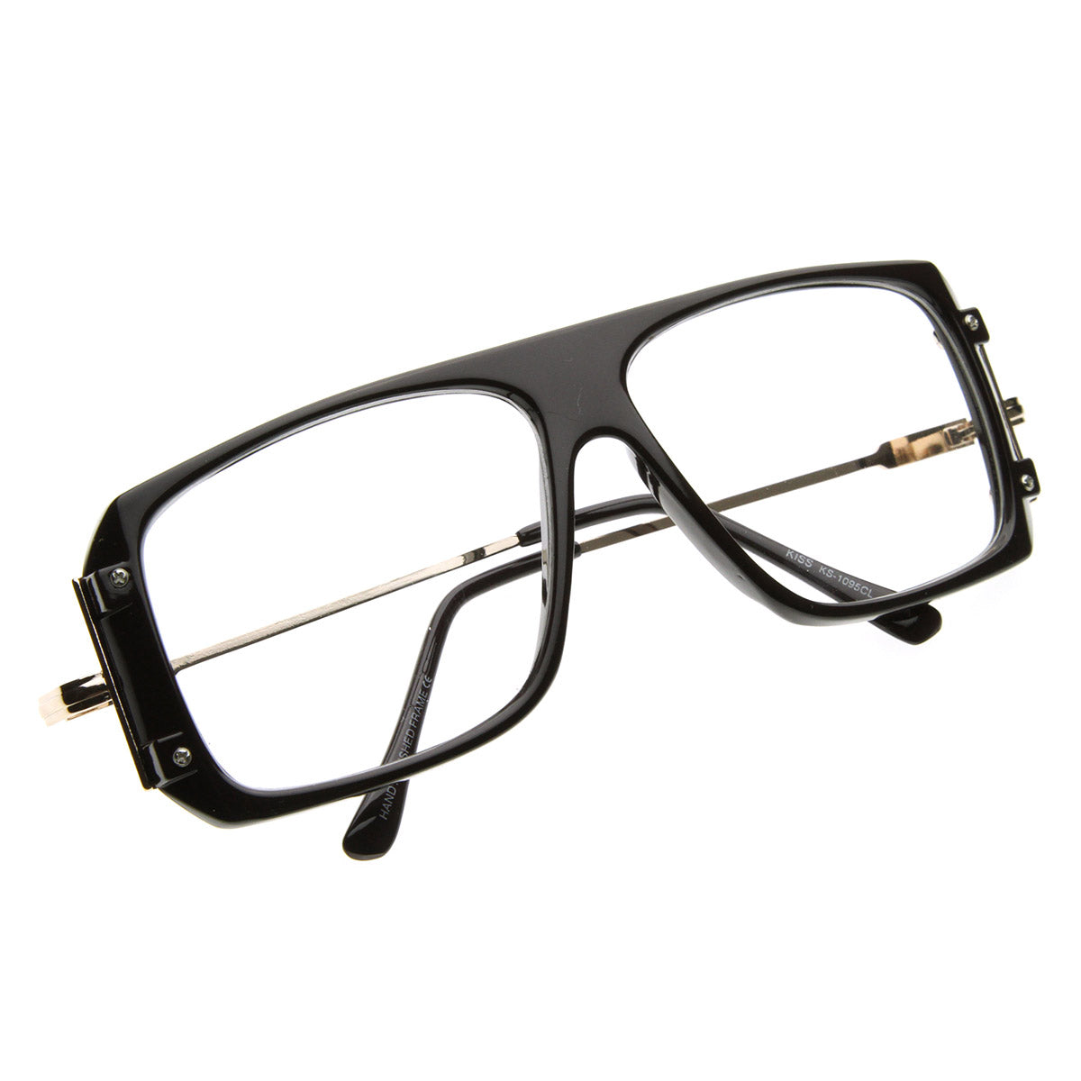 Vintage Inspired Square Clear Lens Glasses - sunglass.la