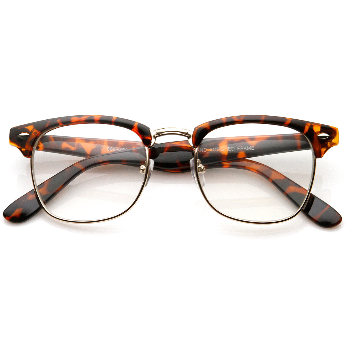 Vintage Inspired Classic Horn Rimmed Nerd Horn Rimmed UV400  display picture 2