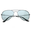 PHOTOSUN XDF Photochromatic Metal Aviator Sunglasses w/ Corning Lens