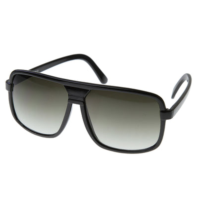 Classic Square Plastic Aviator Sunglasses Shades