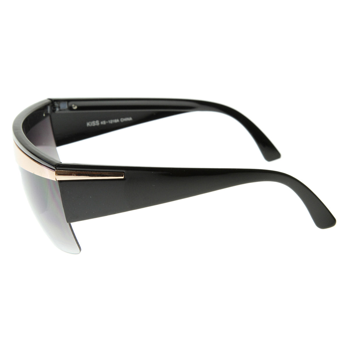 Poker Face Half Frame Designer Style Sunglasses