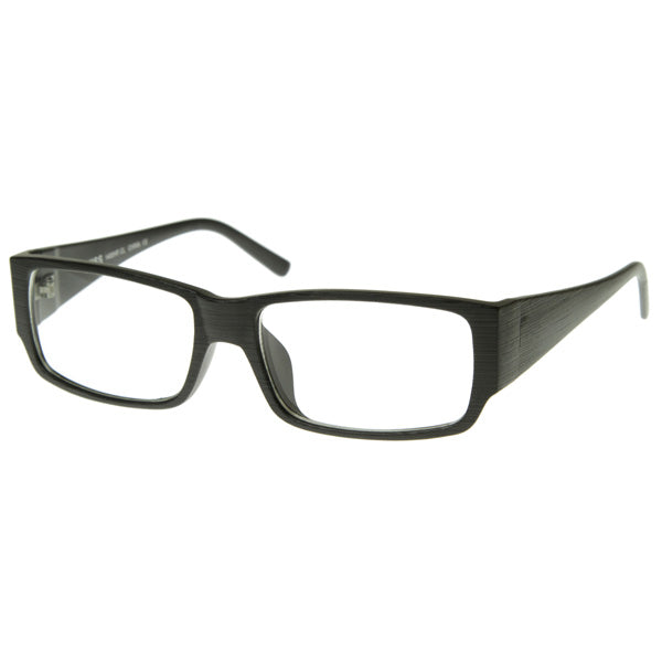 Flat Black Wood Grain