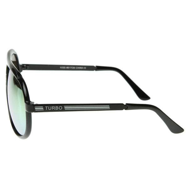 Designer Inspired 80s Style Retro Sport Aviator Sunglasses