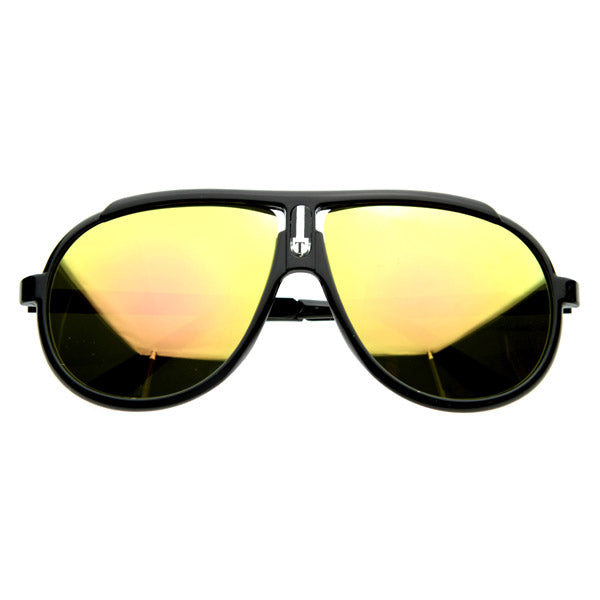 Designer Inspired 80s Style Retro Sport Aviator Sunglasses