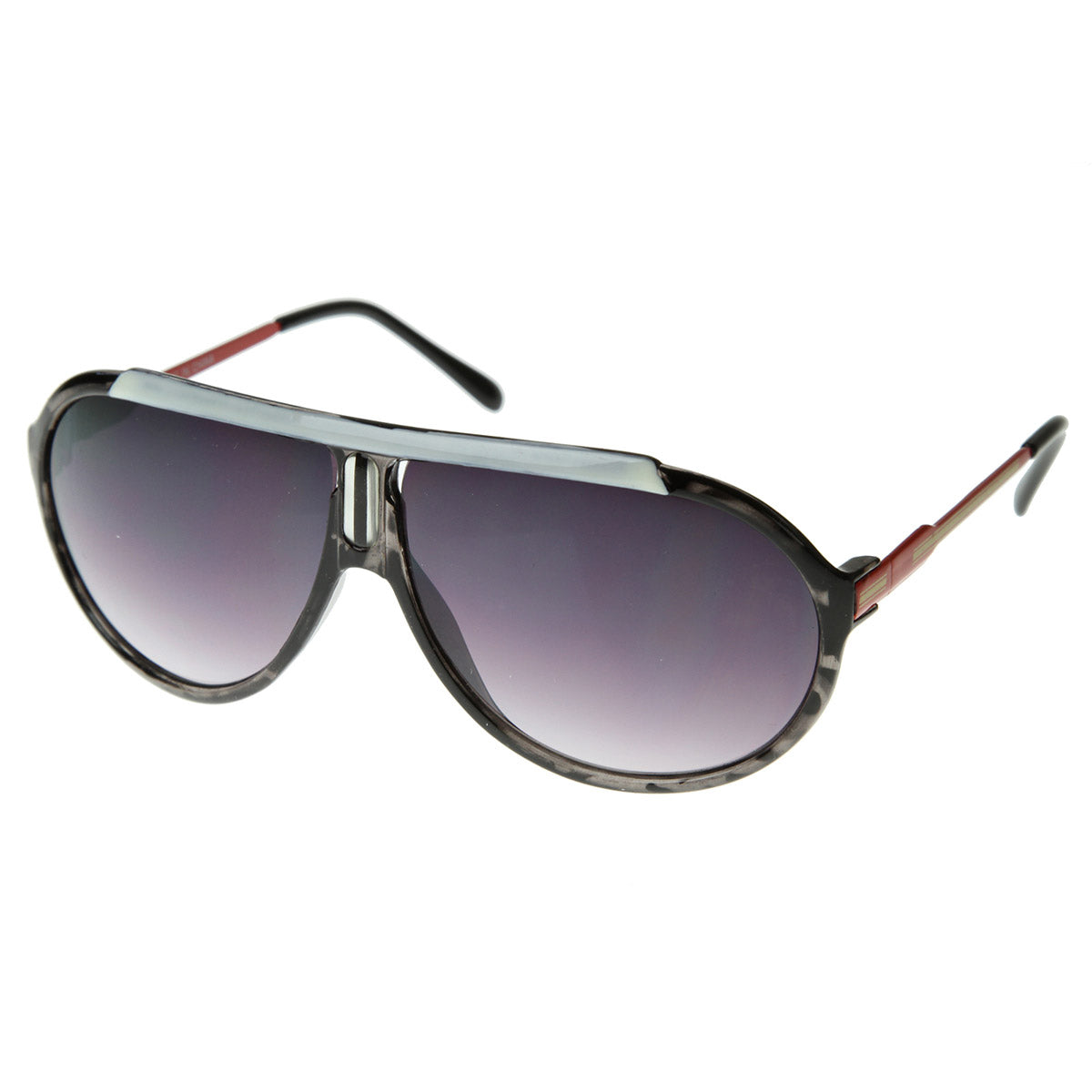 Designer Inspired 80s Style Retro Sport Aviator Sunglasses