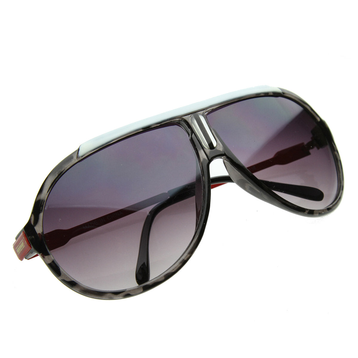 Designer Inspired 80s Style Retro Sport Aviator Sunglasses