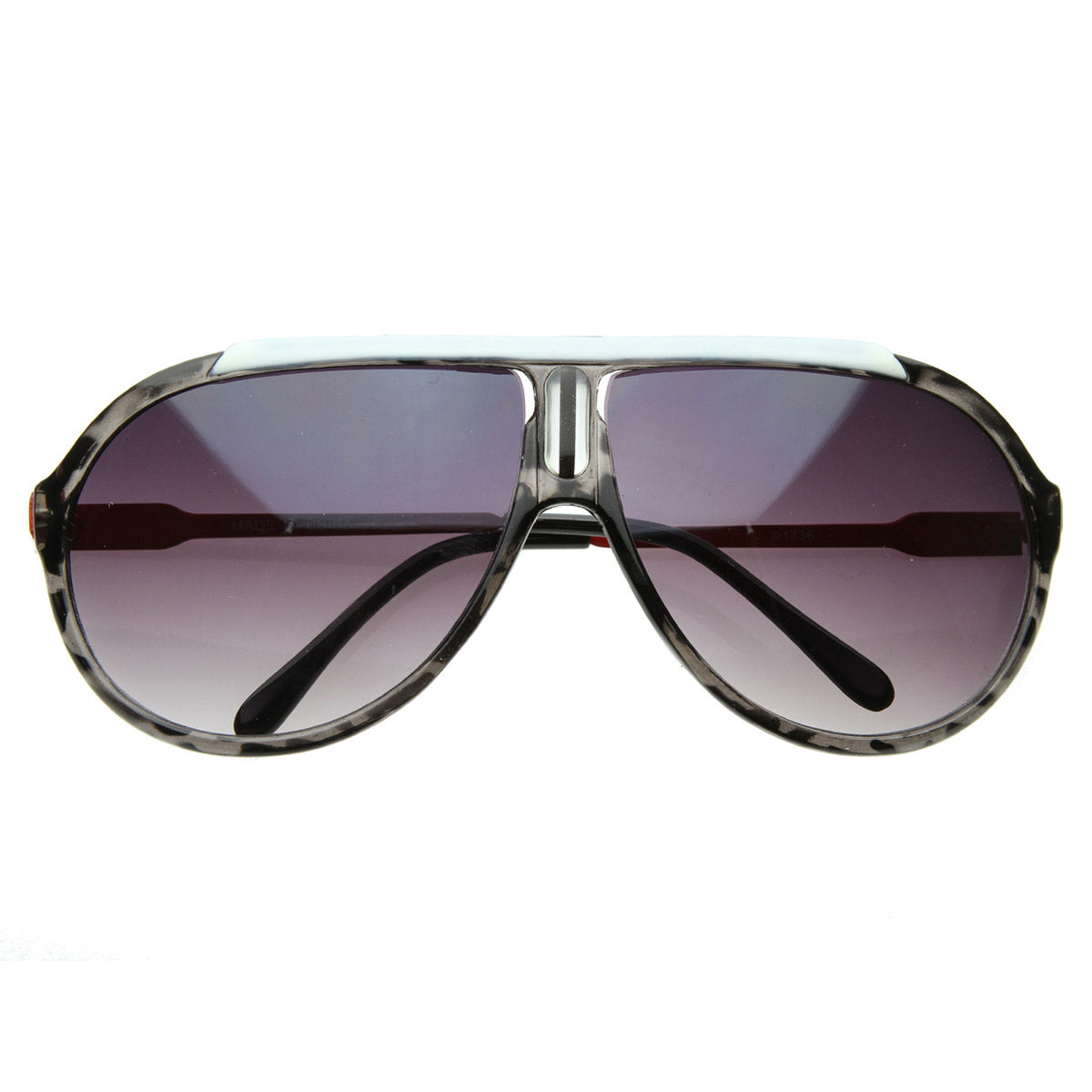 Designer Inspired 80s Style Retro Sport Aviator Sunglasses