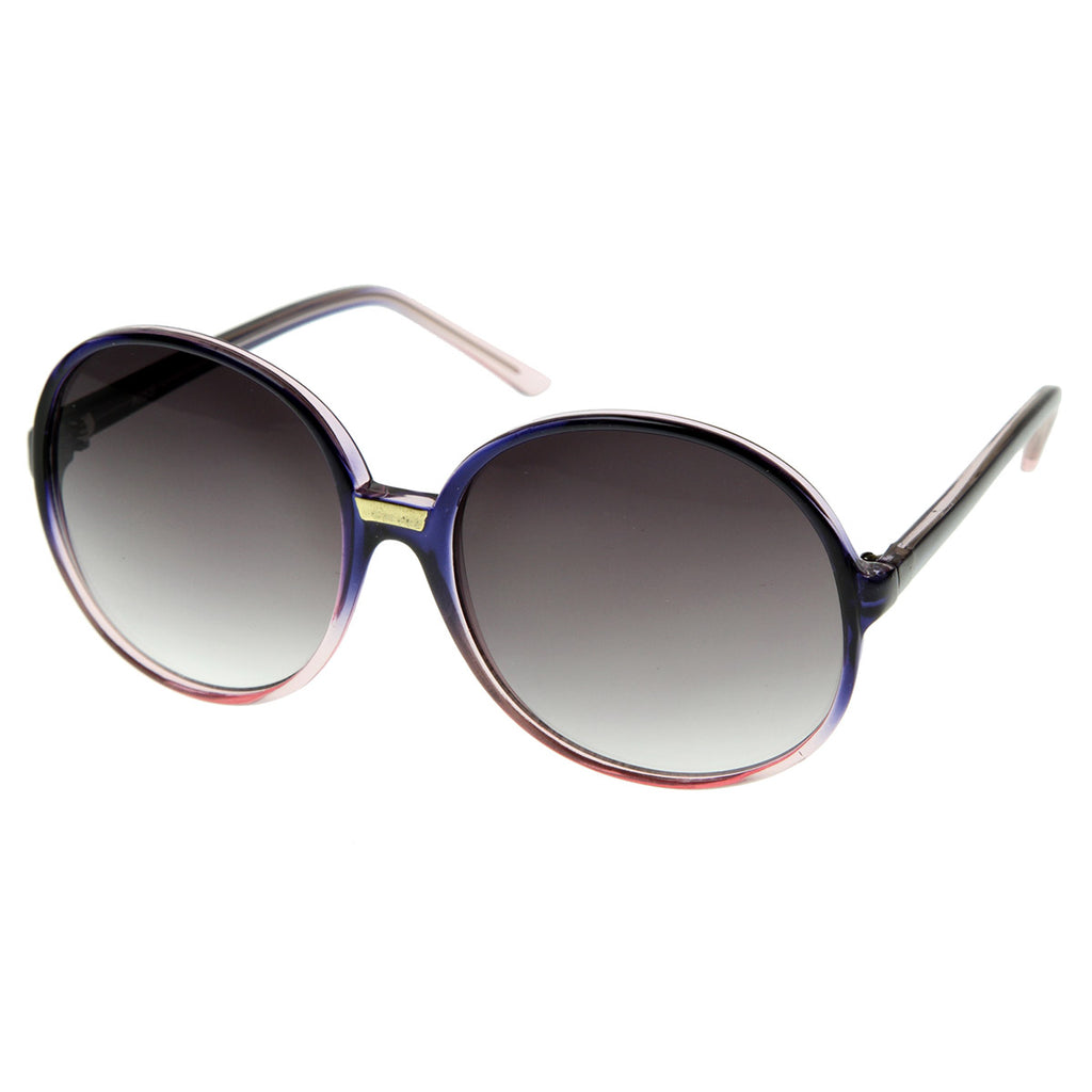 Designer Inspired Oversized Round Circle Fashion Sunglasses