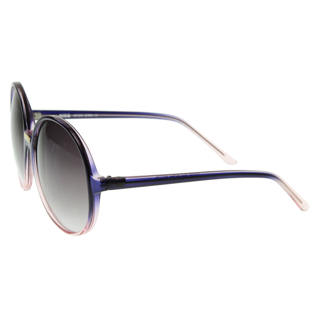 Designer Inspired Oversized Round Circle Fashion Sunglasses