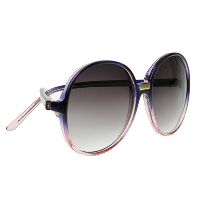 Designer Inspired Oversized Round Circle Fashion Sunglasses