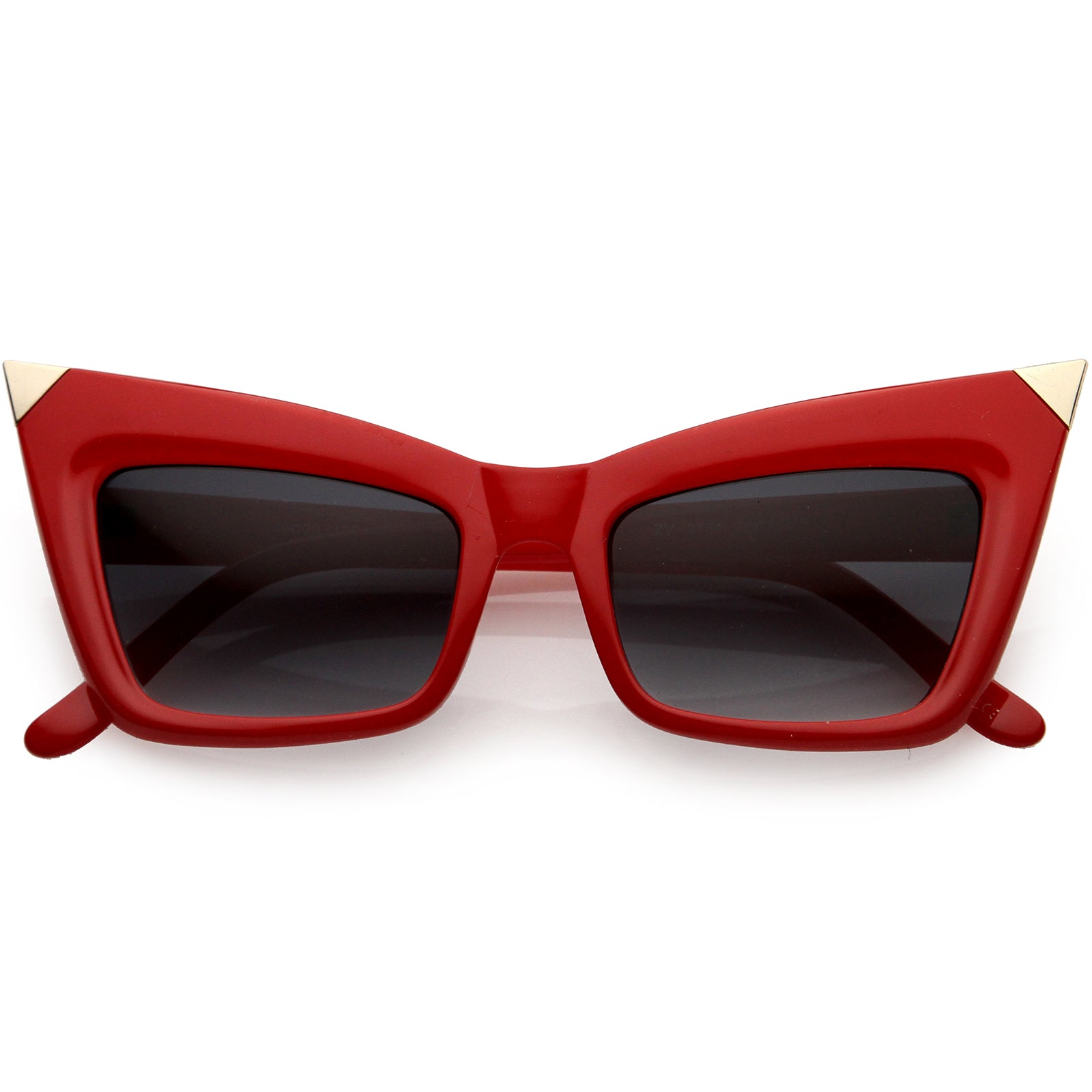 Empyre Frankie Red Square Cat Eye Sunglasses
