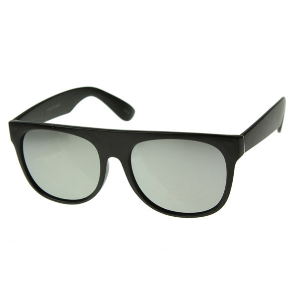 Color Flat Top Horn Rimmed Sunglasses