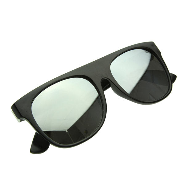 Color Flat Top Horn Rimmed Sunglasses