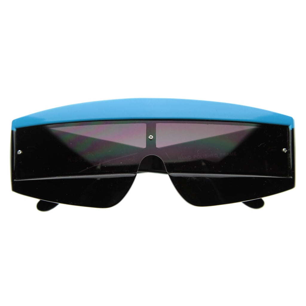 Futuristic Colorful Wrap Around Sunglasses