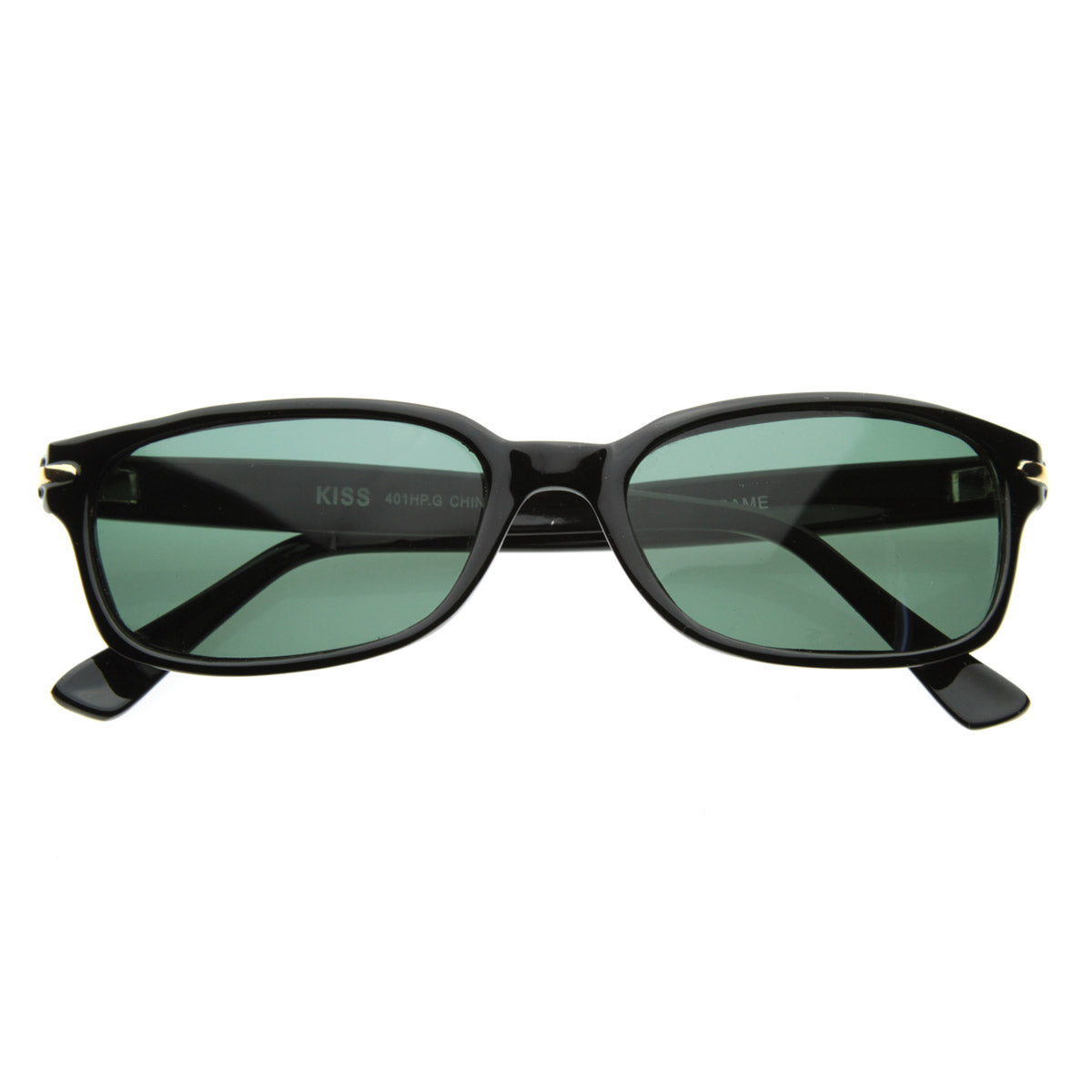 Modified Rectangular Horned Sunglasses